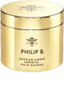 Russian Amber Imperial Gold Masque, Philip B